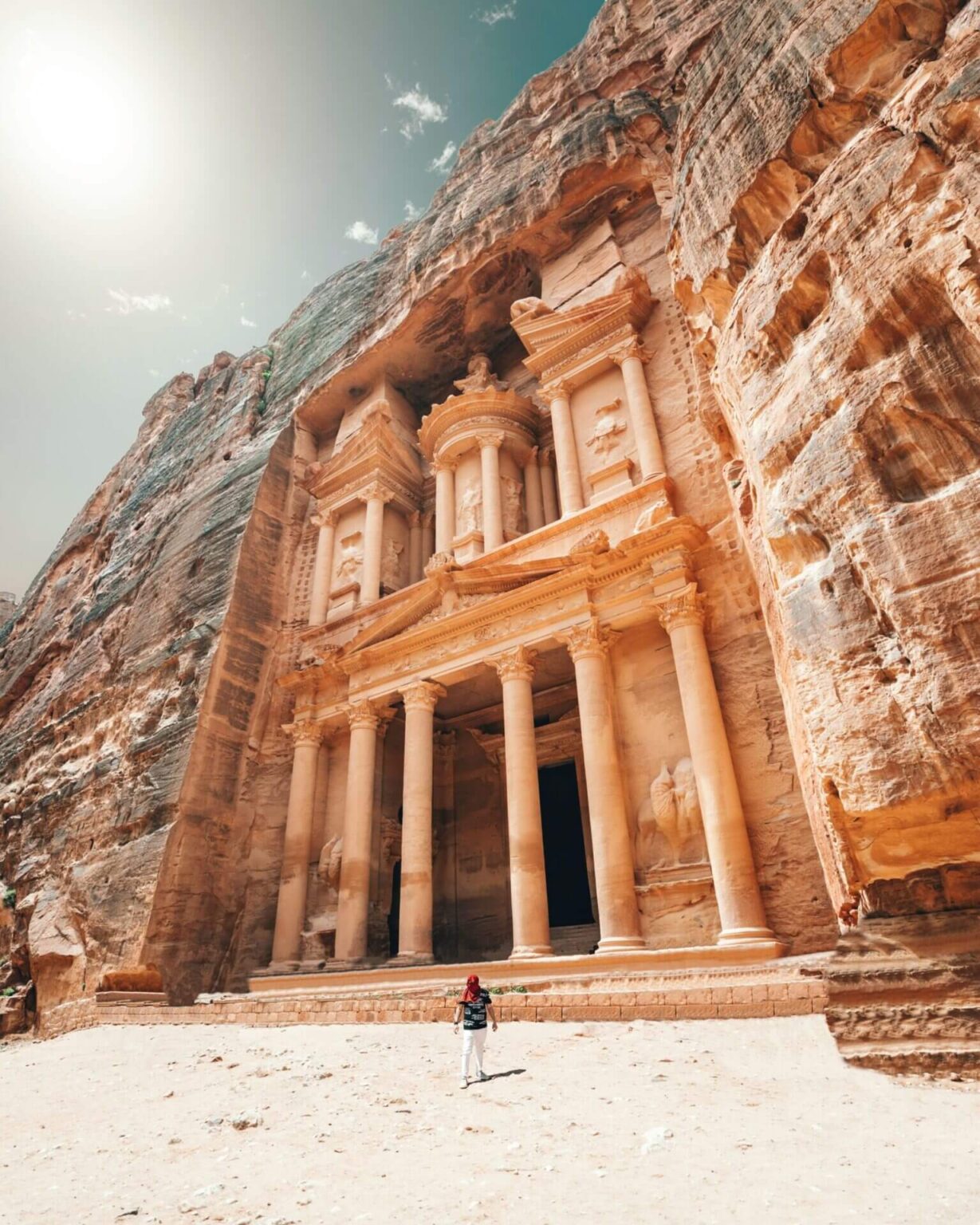 The stunning Archeological site of Petra