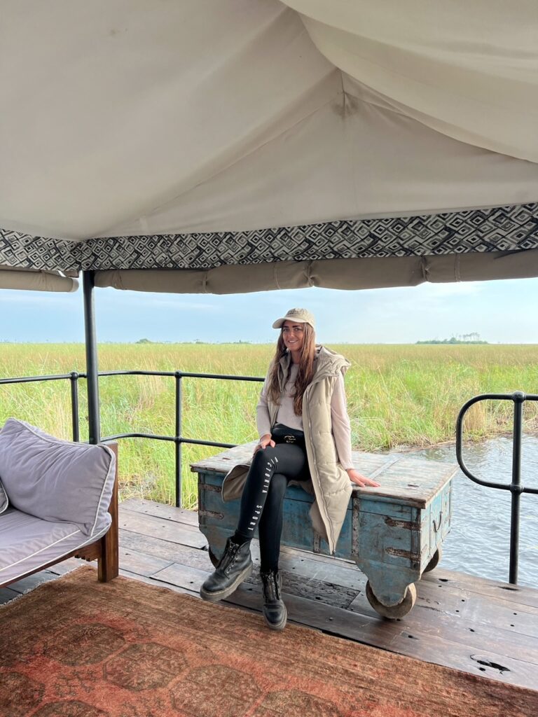 Chilling on the Okavango Delta