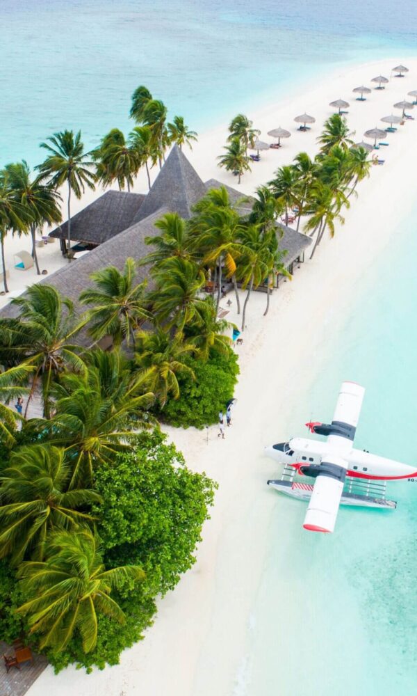 Seaplane Shot Maldives